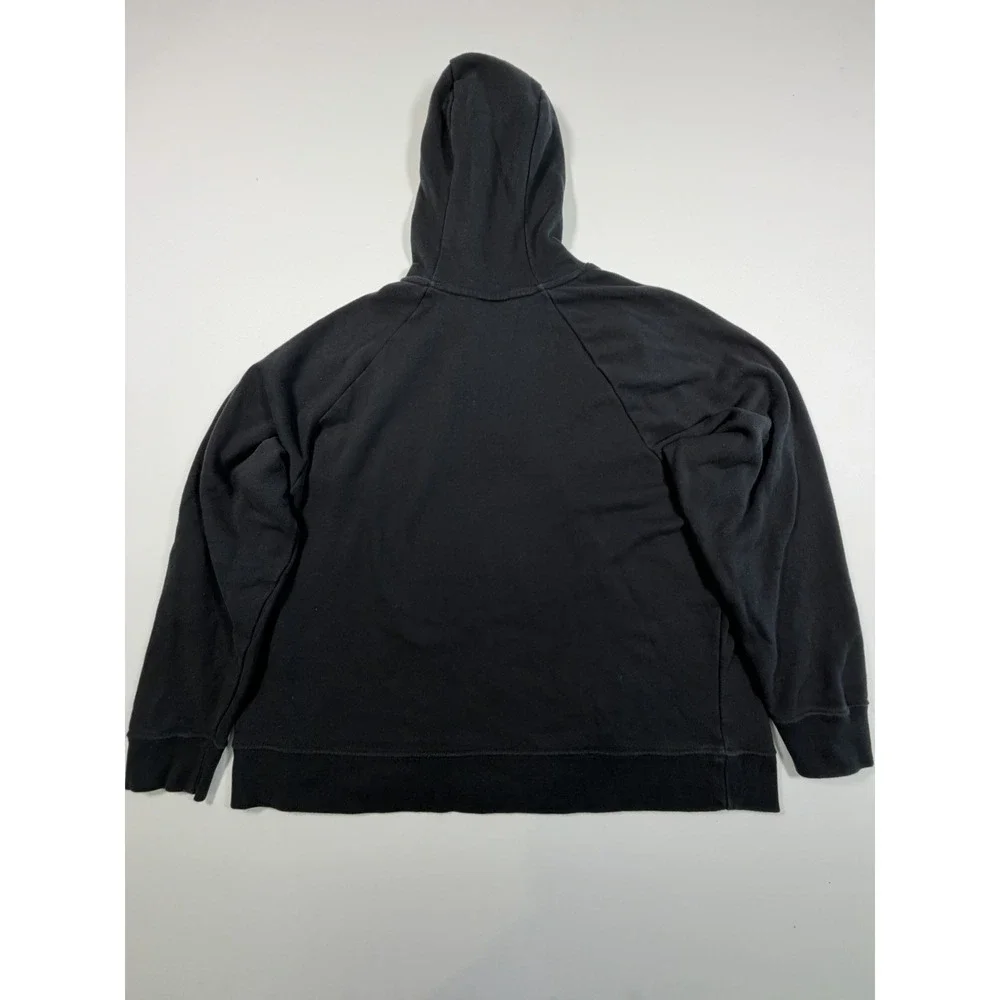 Nike Club Fleece Hoodie Sweatshirt Mens S Pullover Black Leopard Print